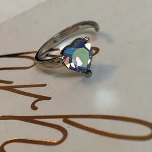 Hrh Collection Prive Midi Ring Open Heart